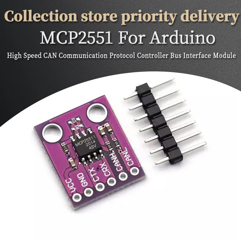 MCP2551 High-speed CAN Protocol Controller Bus Interface Module For Arduino