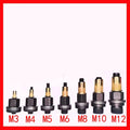 1PC M3 M4 M5 M6 M8 M10 M12 Hand Rivet Nut Gun Head Nuts Simple installation Riveter Rivnut Tool Accessory For Nuts