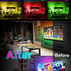 LED 5050 Light Strip 5M 10M 20M 30M RGB TV Background Light Bluetooth Control USB Game Room Family Party Decorative Light Strip