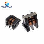 100PCS UU9.8 UF10.5 Common Mode Choke Inductor 10mH 20mH 30mH 40mH 50mH For Filter Pitch