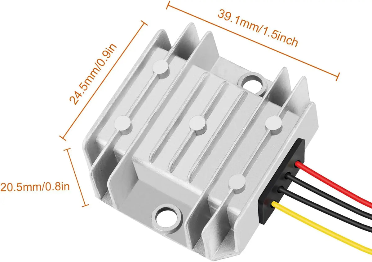 DC-DC 24V 18V to 12V 20A 240W Step-Down Converter 12V Power Adapter Buck Voltage Regulator Buck Converter Applied to LED car Mou