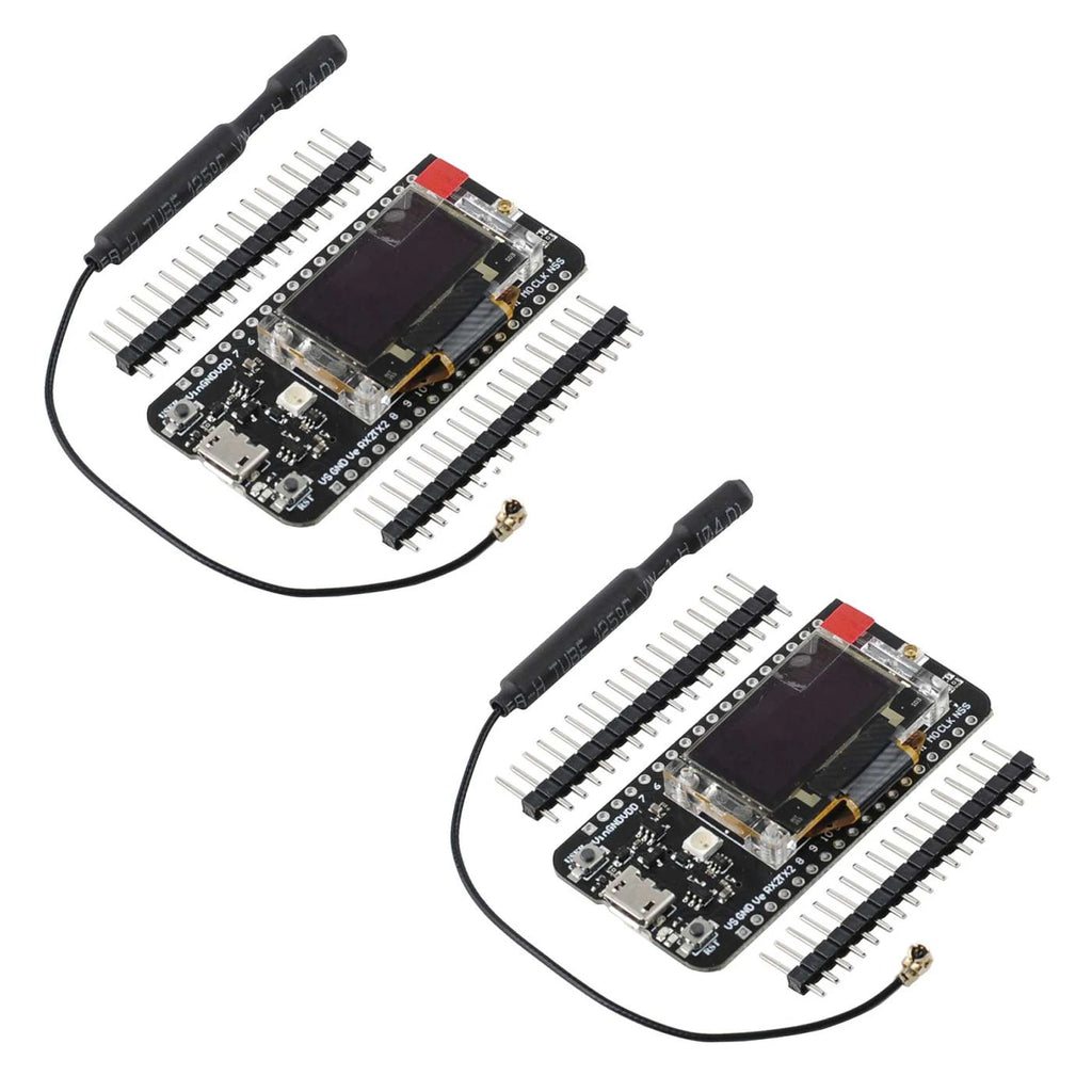 LoRaWAN 868/915MHz Development Kit with CP2102 USB to Serial Port, 0.96-inch OLED Display for Arduino Programming and Debugging