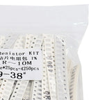1206 For SMD Resistor Kit 1ohm-10M Ohm 1% Tolerance 4250pcs 170 Values Assorted Pack For Electronic Circuit Board Repair Project