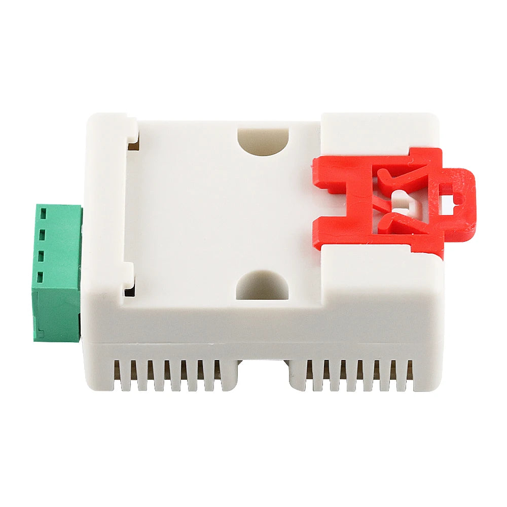 SHTC3 Temperature Humidity Sensor Module Industrial Sensors Monitor Transmitter 4Pin 35MM DIN Tracks RS485 Modbus Protocol