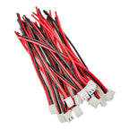 20/10/5Sets JST-XH 2.54mm Pitch 1S 2 Pin Connector Male Female Plug Socket RC Lipo Battery Balancer Charger 22AWG Silicone Wire