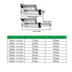 1000N 14mm/s Speed Linear Actuator WIth Remote Control 12V Metal Gear DC Electric Drive Linear Motor 50mm 100mm 150mm Stroke