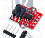 DC 3.3V/5V 0-40KPa Pressure Sensor Module with 2.5mm Soft Tube - Digital Liquid Water Level Controller Board for Arduino