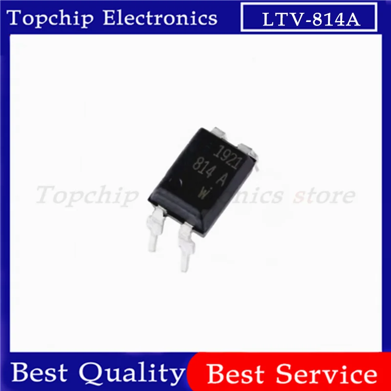 10pcs LTV-814 DIP-4 LTV814 DIP LTV-814A 814A PC814A ompatible optocoupler