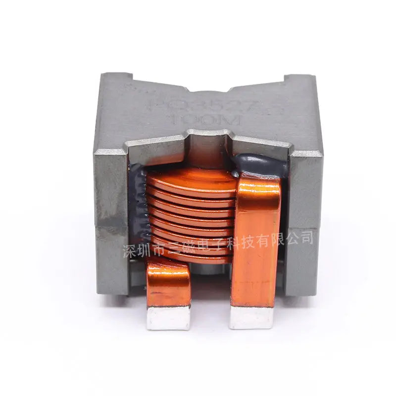 Flat Copper Magnetic Core Inductor 6.8uH 10uH 120A High Current Through-Hole Magnetic Ring Inductor Coil Power Storage Inductor