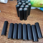 100pcs 18650 Battery Wrap Sleeve Heat Shrink Shrinkable Tube Insulated Multicolor Battery Skin PVC FilmTape Protector Cover Pipe