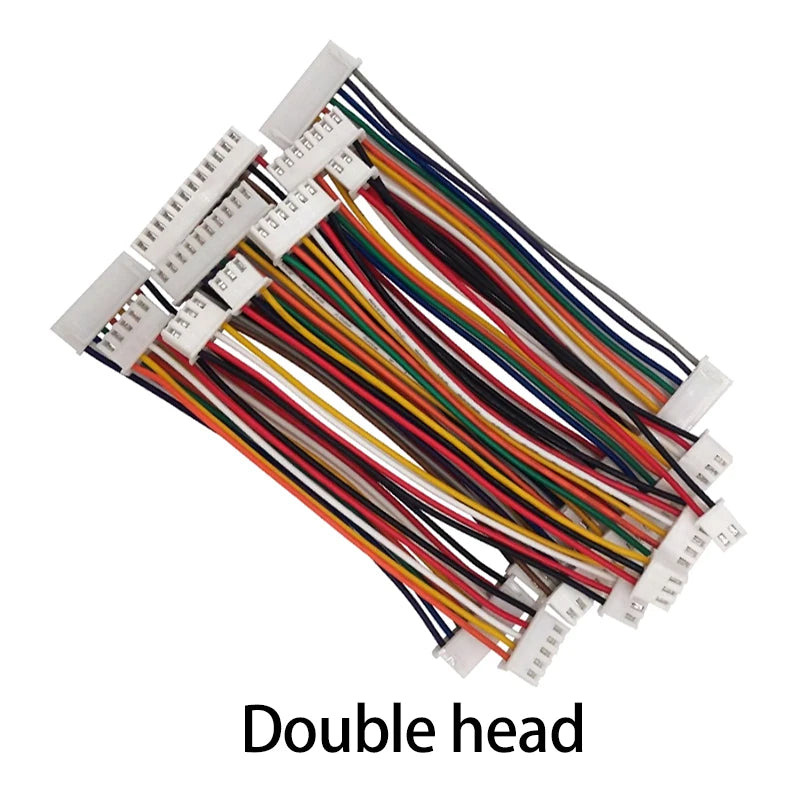 10PCS JST XH2.54 MX 2.54mm Wire Cable Connector 2/3/4/5/6/7/8/9/10/12 Pin 2.54MM Pitch Plug 10CM/20cm/30CM Wire Length 26AWG