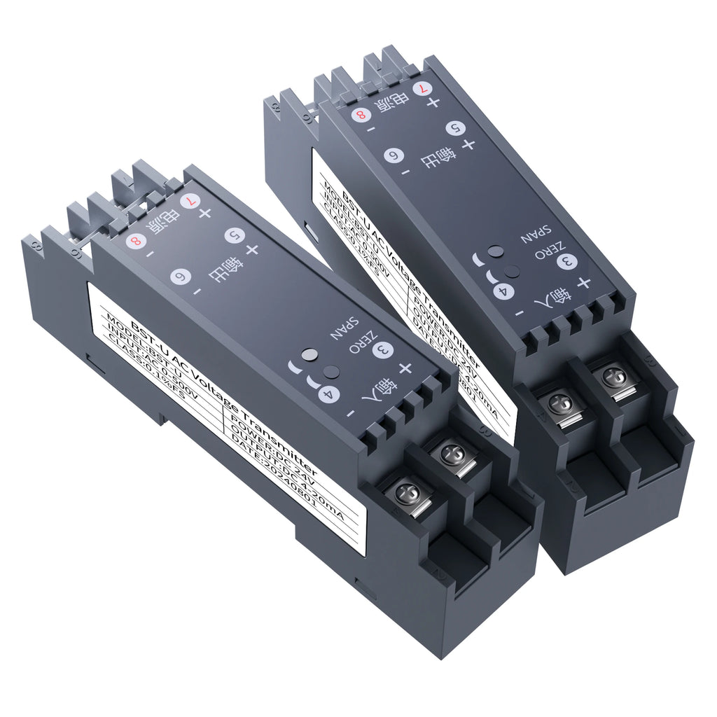 AC DC Current Transmitter 4-20mA 0-10V Current Transducer 0-1A 0-2A 0-5A 0-10A 4-20mA Current Sensor RS485 Current Transmitter