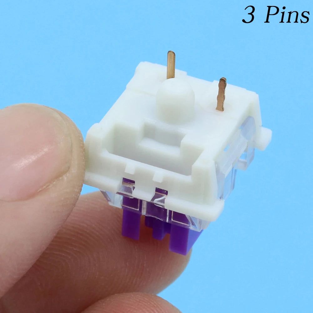 Outemu Switches for Mechanical Keyboard 3Pin Clicky Linear Tactile Silent Switch RGB LED SMD Gaming Mechan With MX Switch