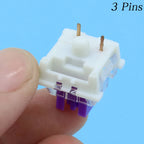 Outemu Switches for Mechanical Keyboard 3Pin Clicky Linear Tactile Silent Switch RGB LED SMD Gaming Mechan With MX Switch