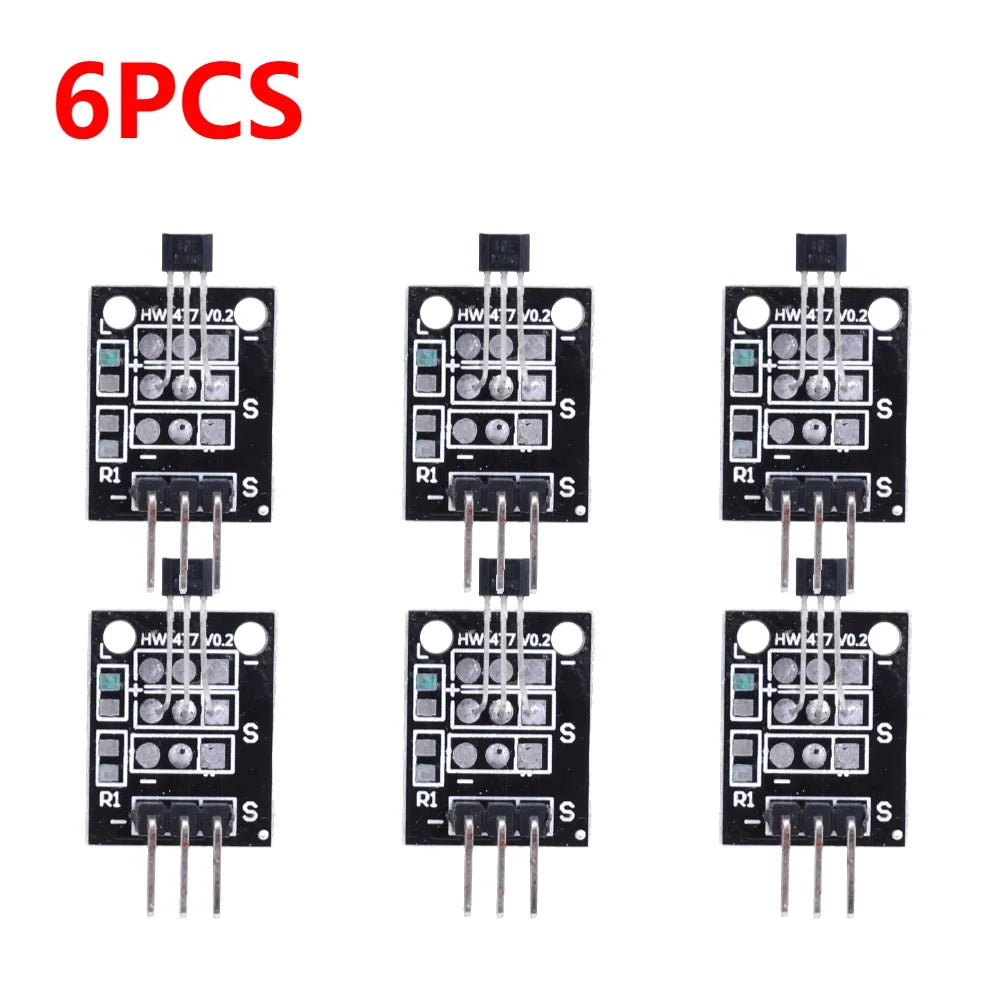 KY-003 Hall Effect Sensor Module A3144 Standard Hall Effect Magnetic Sensor Module Works with Arduino Boards