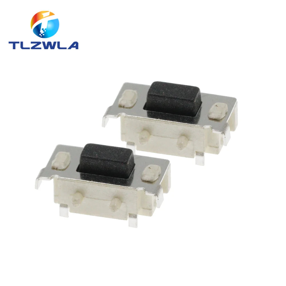 100PCS DC12V 50mA Micro Tact Switch Touch 3*6*3.5 3x6x3.5 SMD For MP3 MP4 Tablet PC Button Bluetooth Headset Remote Control