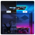 LED 5050 Light Strip 5M 10M 20M 30M RGB TV Background Light Bluetooth Control USB Game Room Family Party Decorative Light Strip