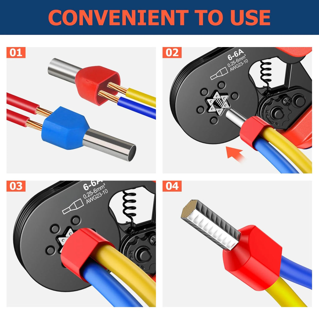 100/700pcs TE Double Wire Tube PVC Insulated Terminal Crimping End Cold Wire Connector Electrical Ferrules Tubular, Double Wire