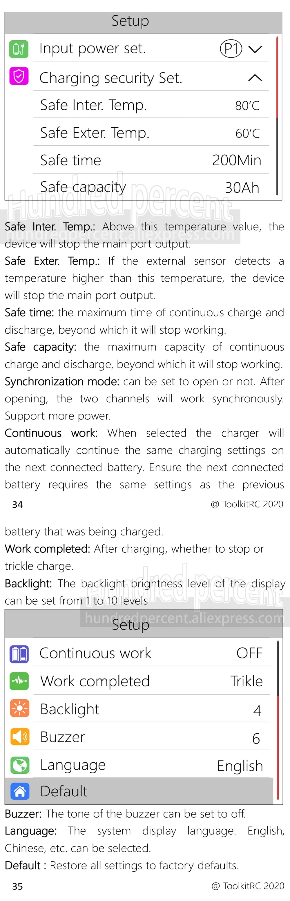 ToolkitRC M6D V3 500W 15A DC Dual Channel MINI Smart Charger Discharger For 1-6S Lipo Battery FPV Model Spare Part Replace