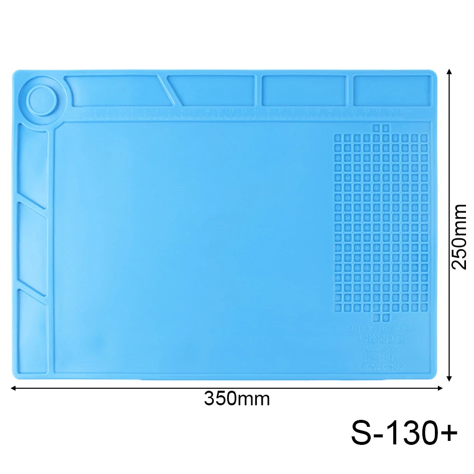 S-110 120 130 Soldering Mat Soldering Station Repair Pad Maintenance Platform Desk Mat Solder Rework Repair Tools