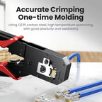 RJ45 Crimping Tool Ethernet Network LAN Cable Crimper Cutter Stripper Plier 8P RJ45 6P RJ12 RJ11 for Modular Connector