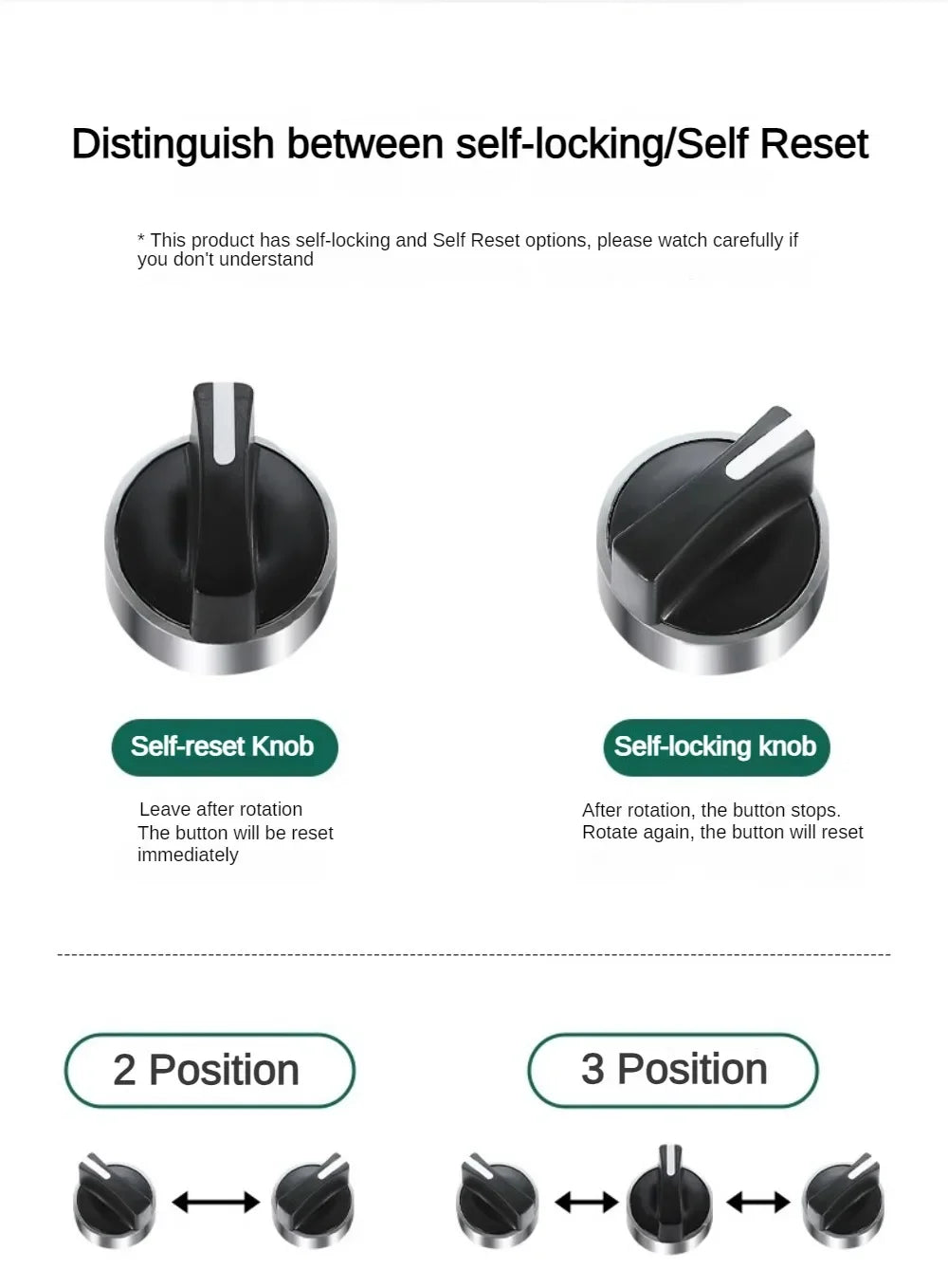 XB4 Knob Switch with Light 22mm 2/3Position Self Locking 1NO/2NO/1NO1NC Select Rotary Switch with LED 12V 24V 220V 10A Red Green