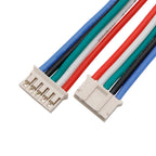 10PC PH 2.0mm 2/3/4/5/6P Terminal Wire Micro 10/20/30cm 3239 22AWG Silicon High Temp Male Plug Cable 2-core Tinned Connector