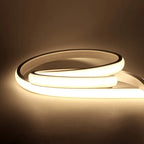 Dimmable COB LED Neon Strip Light 220V Dimmer Switch Power Kit High Density 288 LEDs Linear Lighting IP68 Waterproof Flex Ribbon