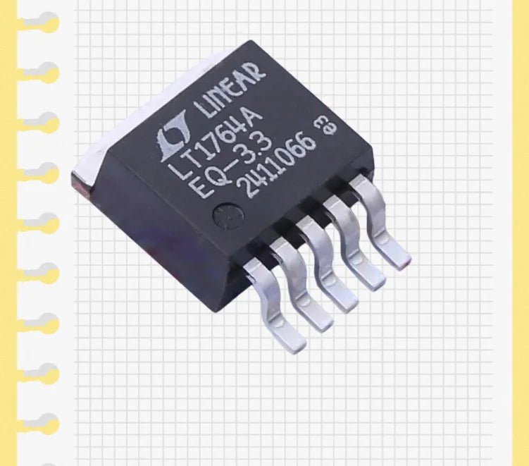 LT1764AEQ-3.3 # TRPBF DDPAK-5 Linear Regulator (LDO) ADI New 3.3V 3A 20V