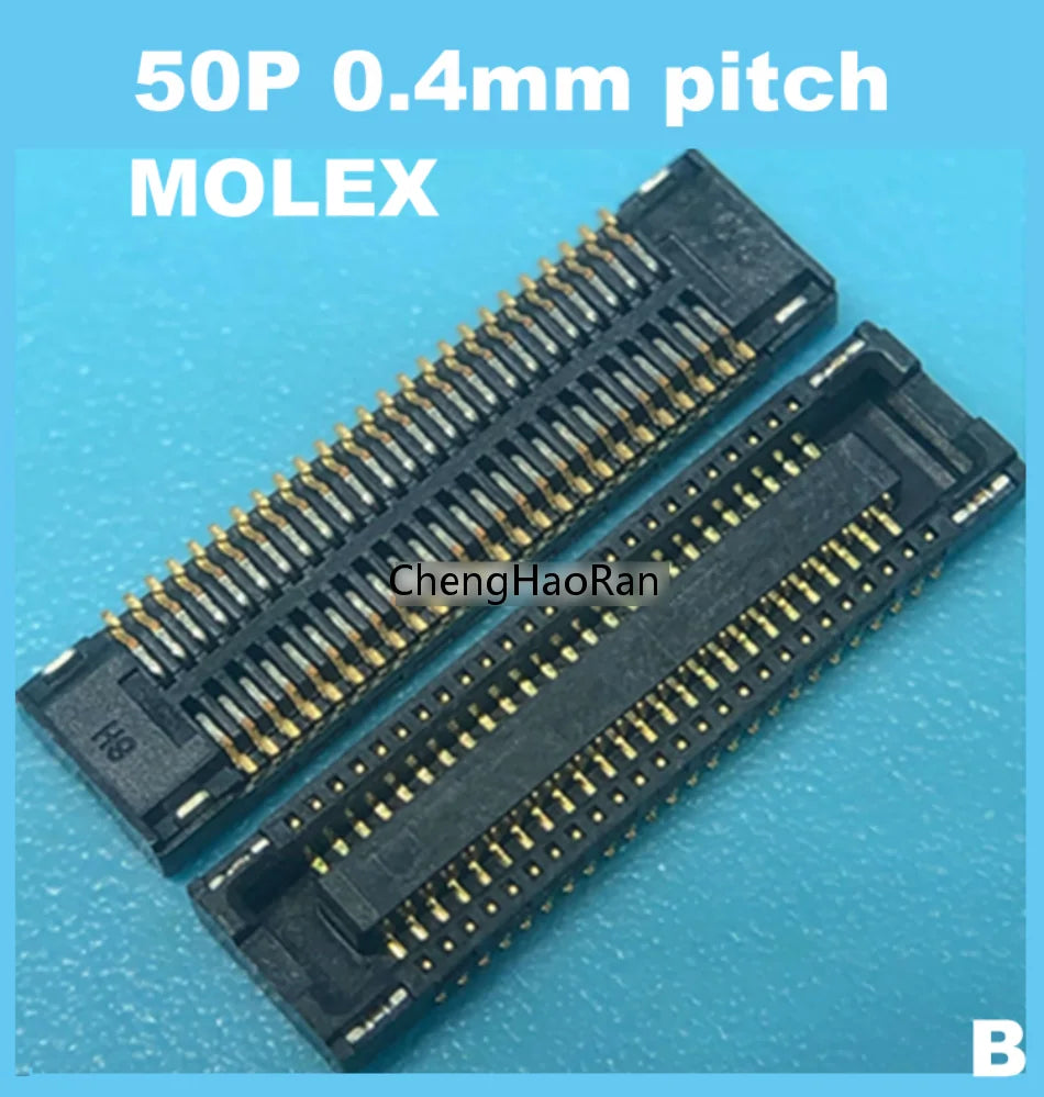 5pcs Original New 50P 0.4 0.35 Pitch Board-to-Board Connectors 50Pin For Garmin 1030 GPS FPC Repair Parts 50 Pin 0.4mm Spacing