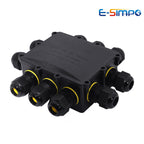 10Way 10Outs Underwater Waterproof 4-14mm Power Cord External LED Pool Lamp Outdoor Lighting Terminal Wire Cable Junction Box