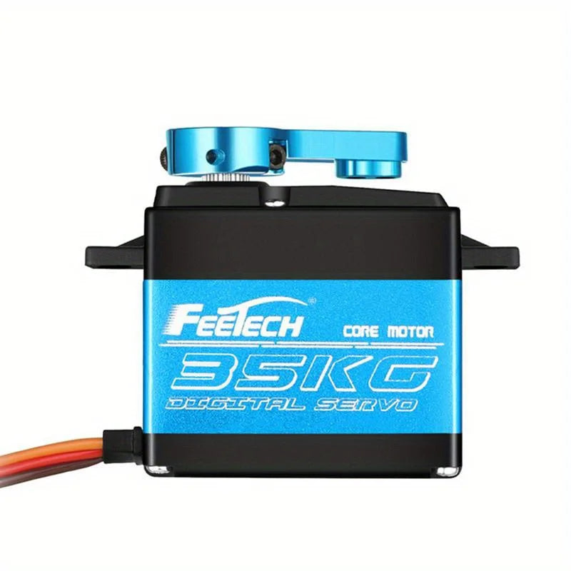 Feetech FT5330M 35KG Digital Servo RC Steel Gear 180 Degree 25T Metal Arm 7.4V Robot RC Servo Motor for RC Drift Car Helicopter
