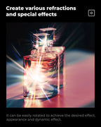 K&F CONCEPT Effects Filters Kaleidoscope Prism/Spiral Halo/Split Diopter/Motion Blur/4 6 8 Points Camera Lens Filter Photography