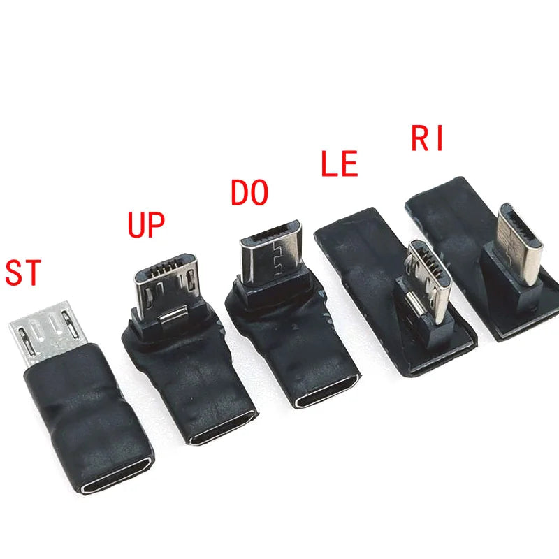 Micro USB Verlängerung Kabel Super Speed Android Elbow Erweiterung Männlichen Zu Weiblichen Daten Sync USB 2,0 Extender Kabel Ve