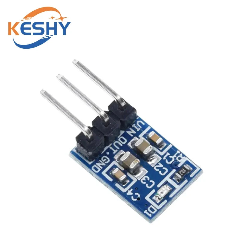 5PCS 5V to 3.3V For DC-DC Step-Down Power Supply Buck Module AMS1117 LDO 800MA