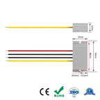 24V to 12V 1A 2A 3A 4A 5A 60W Buck Model Converter Stabilizer DC-DC Step Down Voltage Regulator Model Power for Cars Waterproof