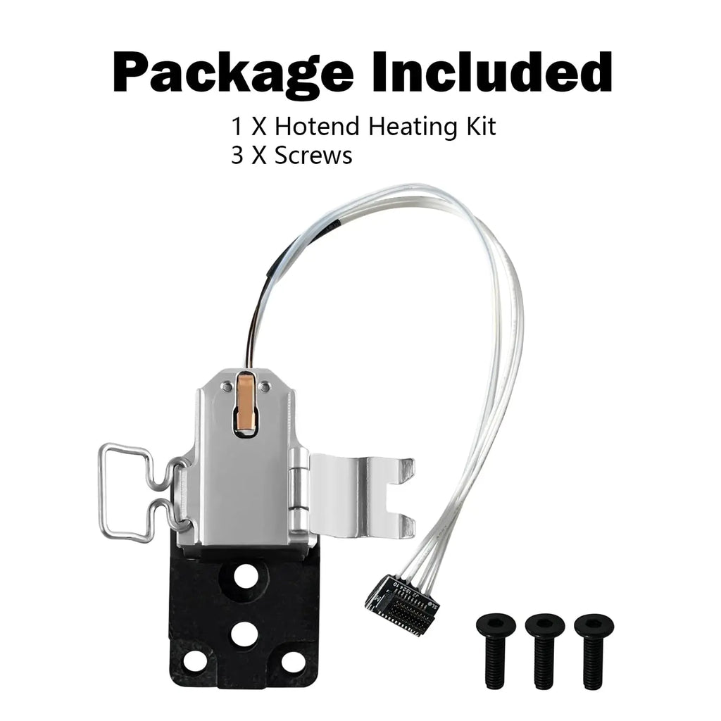 Heating Assembly Kit for A1/A1 Mini Hot End Heating Component with Heater Cartridge and Thermistor Temperature Sensor for Bambu