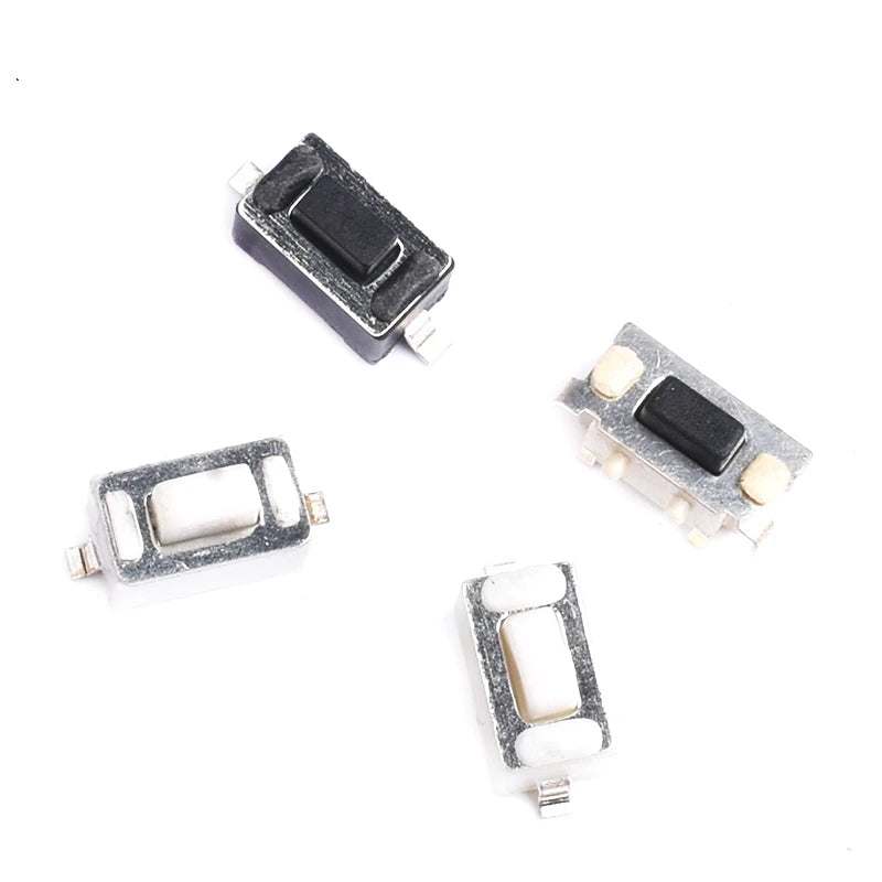 20Pcs SMD Tactile Switch Micro Push Button Silicone Key 3x4 3x6 4x4mm 2Pin 4Pin Electronic Component Switchs