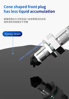 FUWEI FKY12-NP-FL Capacitive Contact Water & Oil Level Sensing Probe Proximity Switch Sensor for Level Detection