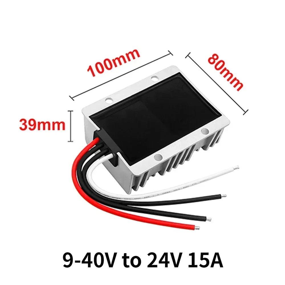 9-40V 12V 24V 36V to 24V 2A-30A Step-up/down DC Power Converter Car Voltage Stabilizer Boost Buck Module Solar Regulator