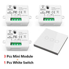 Diese 86 Switch Panel ON/OFF Touch Switch Wireless Light Switch 433Mhz Remote Control ,AC 85V~240V 10A Interruptor for Lighting