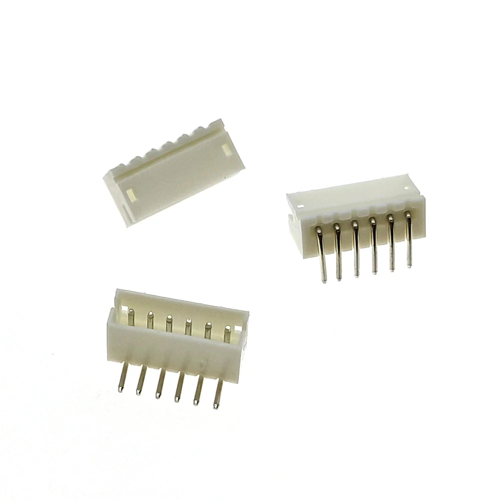 50pcs JST ZH 1.5mm 2P/3P/4P/5P/6P/7P/8P/9P/10P Right Angle Pin Male Connector