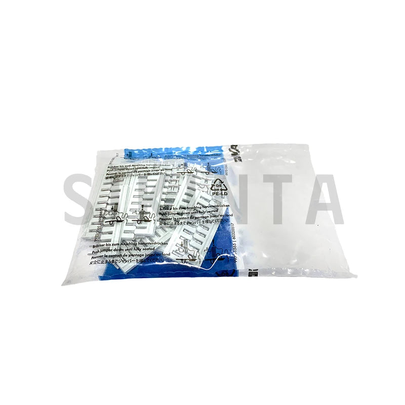 WAGO 2002-410 DIN Rail Terminal Jumper 10P Short Connect Bar For 2002 Series Terminal Blocks