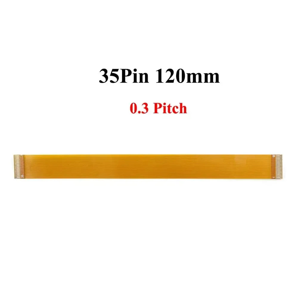0.3mm Pitch 13 21 23 25 27 21 33 39 45 51 Pin Ffc Fpc Flexible Flat Cable Gold Plated Ribbon Cable