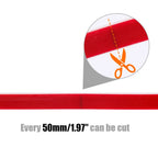 COB Led Neon Strip IP68 Waterproof 12V 24V Light Tape 320 LEDs Flexible Milk Tube Liner Lighting 10 Colors 0.5m 1m 2m 3m 4m 5m