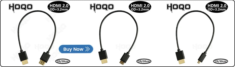 Ribbon FPV HDMI-Compatible Connector Flexible Flat Cable Raspberry Pi 4 Micro HDMI to HDMI/Mini HDMI Female 90 Degree FFC 20pin