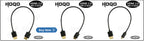 Ribbon FPV HDMI-Compatible Connector Flexible Flat Cable Raspberry Pi 4 Micro HDMI to HDMI/Mini HDMI Female 90 Degree FFC 20pin