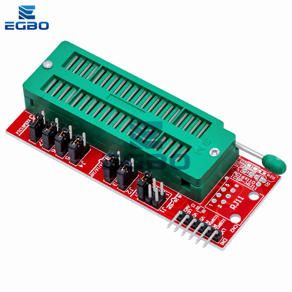 PICKIT3 PIC KIT3 PICKIT 3.5 Programmer Offline Programming PIC Microcontroller Chip +PIC Programmer adapter seat