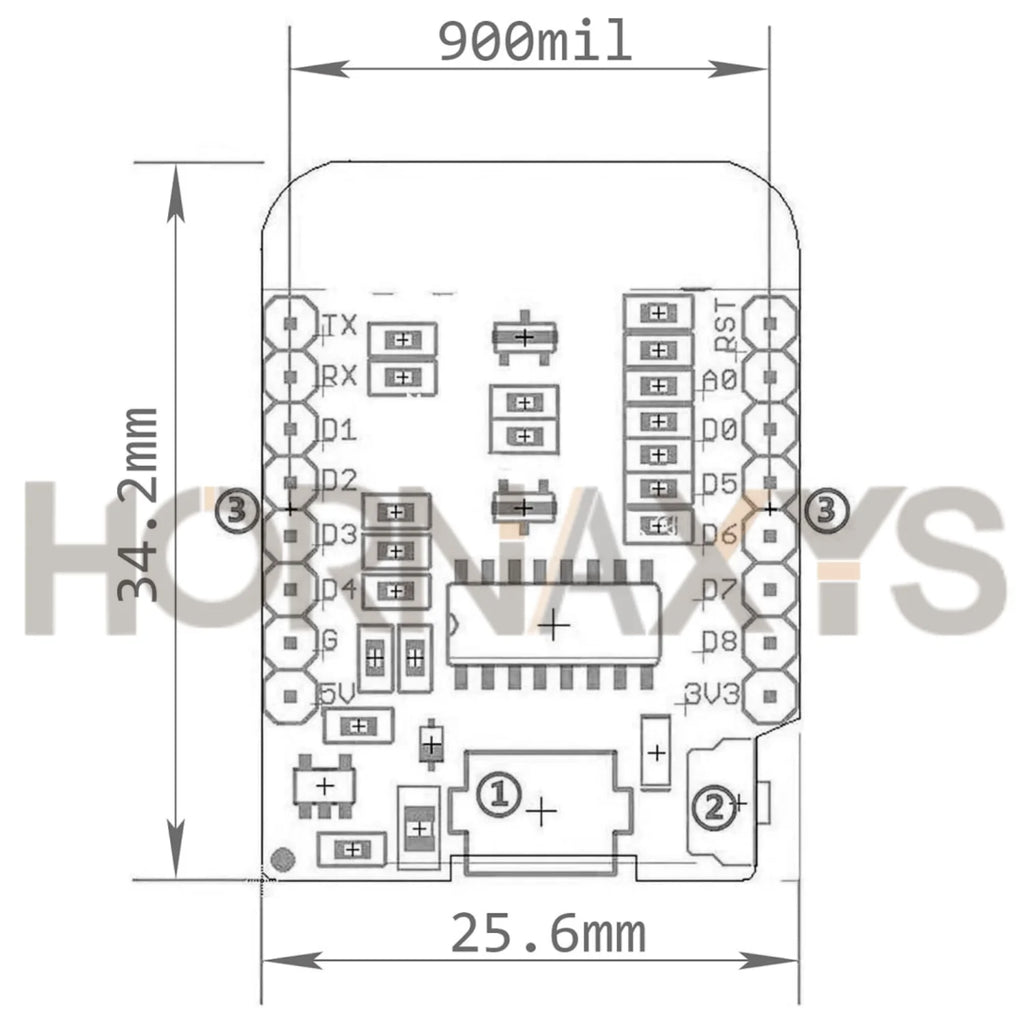 1-10PCS/WeMos D1 Mini TYPE-C/Micro USB ESP8266 ESP-12F CH340G V2 Module WiFi D1 Mini Development Board 3.3V With Pin For Arduino
