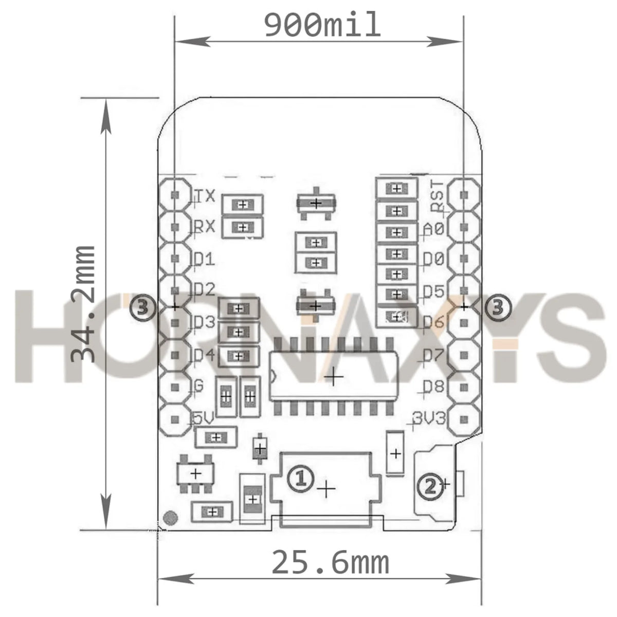 1-10PCS WeMos D1 Mini ESP8266 ESP-12F ESP12 Module WiFi Development Board TYPE-C Micro USB 3.3V Digital Pin For Arduino